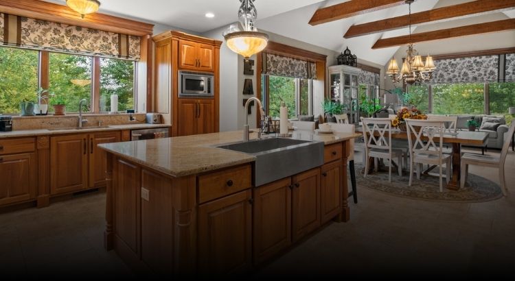 View of kitchen in 1147 Twin Elms Ln of Batavia, Illinois